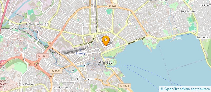 localisation de l'entreprise MONSIEUR FANEL OPREA à ANNECY