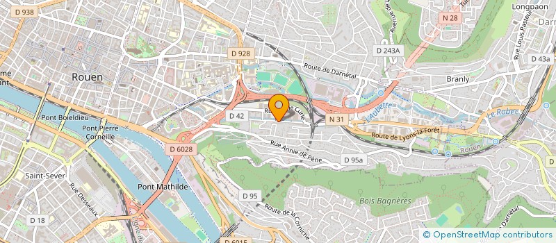 localisation de l'entreprise MONSIEUR FANGYUN JIANG à ROUEN