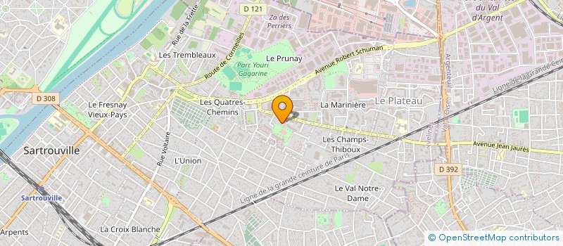 localisation de l'entreprise MONSIEUR FANICA SIMIONESCU à SARTROUVILLE