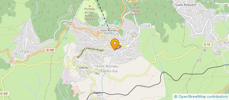 localisation de l'entreprise MONSIEUR FANNY NARGOUX à FONT-ROMEU-ODEILLO-VIA