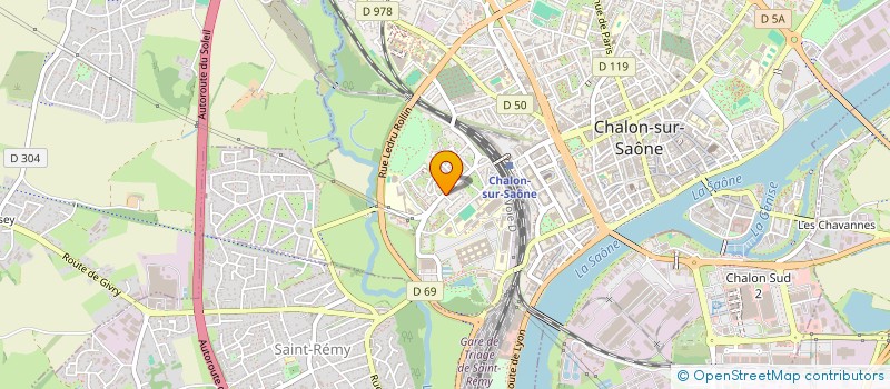 localisation de l'entreprise MONSIEUR FANNY PRESUMEY à CHALON-SUR-SAONE