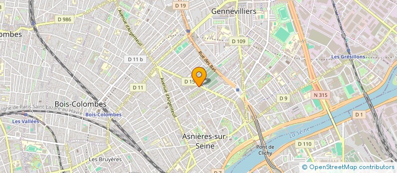 localisation de l'entreprise MONSIEUR FANSUMANE MANE à ASNIERES-SUR-SEINE
