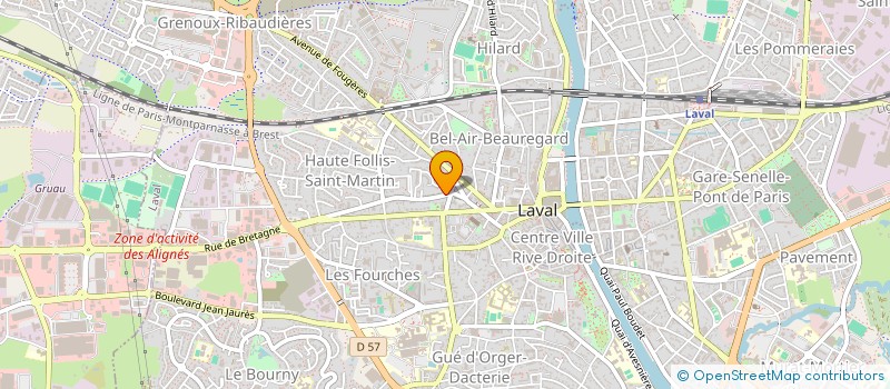 localisation de l'entreprise MONSIEUR FANTA MADY DIAKHABY à LAVAL