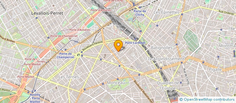 localisation de l'entreprise MONSIEUR FANTIN LOUZIER  PARIS