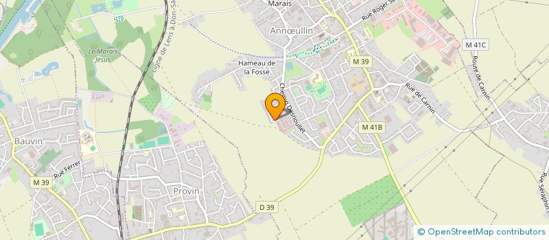 localisation de l'entreprise MONSIEUR FAOUZI ABDELHAFID  ANNULLIN