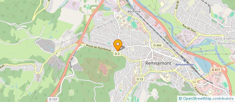 localisation de l'entreprise MONSIEUR FAOUZI ABID à REMIREMONT