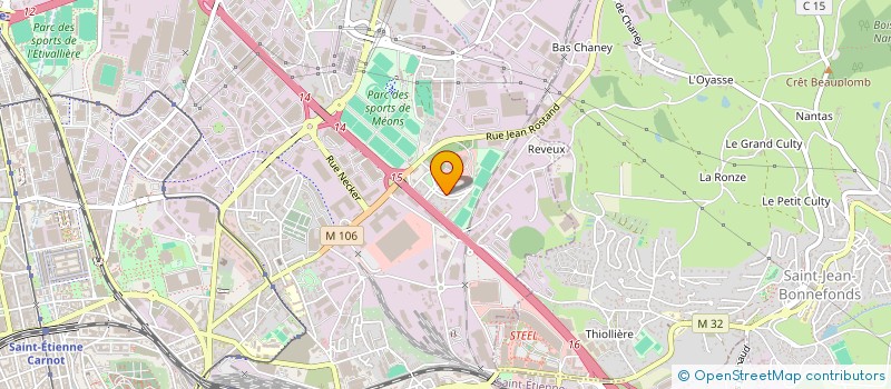 localisation de l'entreprise MONSIEUR FAOUZI AJMI  SAINT-ETIENNE