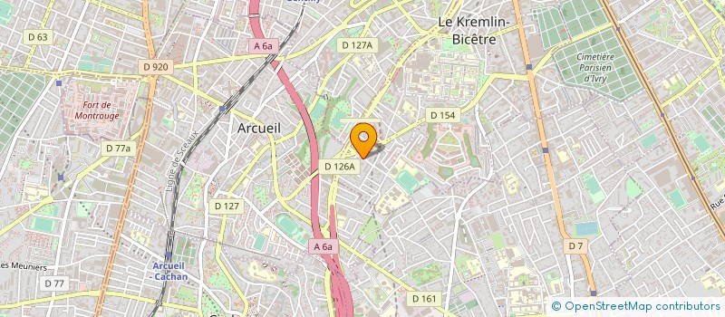 localisation de l'entreprise MONSIEUR FAOUZI BELKACEMI  LE KREMLIN-BICETRE