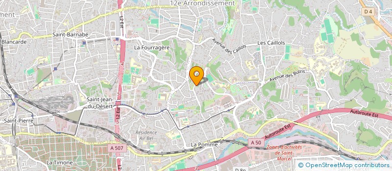 localisation de l'entreprise MONSIEUR FAOUZI BEN HAJ à MARSEILLE
