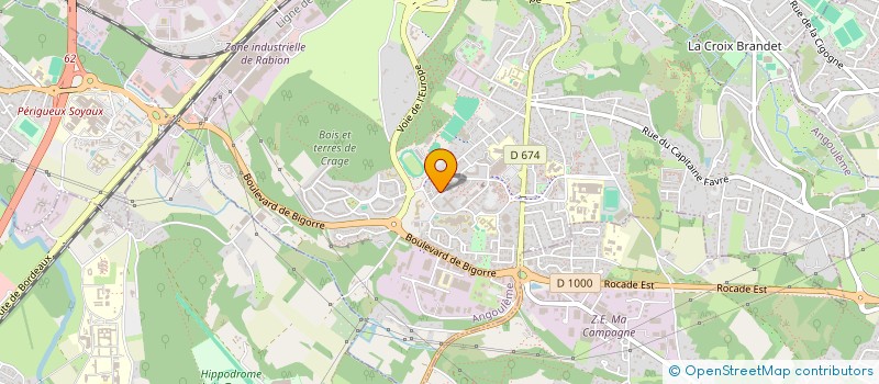 localisation de l'entreprise MONSIEUR FAOUZI BENSELMINE à ANGOULEME