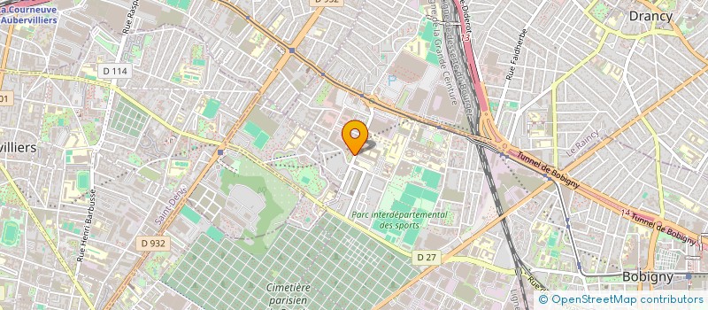 localisation de l'entreprise MONSIEUR FAOUZI BOULAABA  BOBIGNY