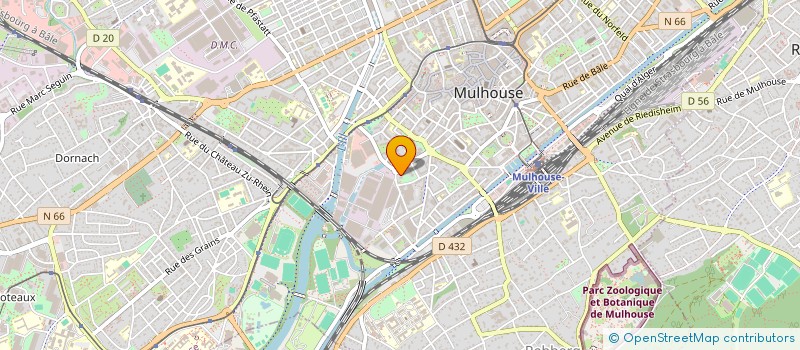 localisation de l'entreprise MONSIEUR FAOUZI BOUNEMEUR à MULHOUSE