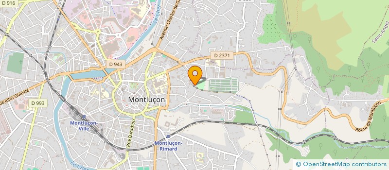 localisation de l'entreprise MONSIEUR FAOUZI BOUZAZI à MONTLUCON
