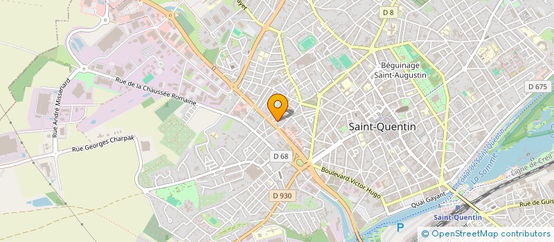 localisation de l'entreprise MONSIEUR FAOUZI DARDOURI à SAINT-QUENTIN