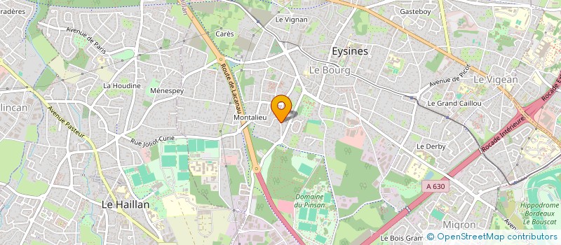 localisation de l'entreprise MONSIEUR FAOUZI FREDJ  EYSINES