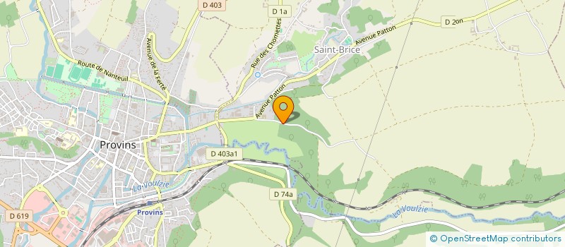 localisation de l'entreprise MONSIEUR FAOUZI GOUJA  SAINT-BRICE