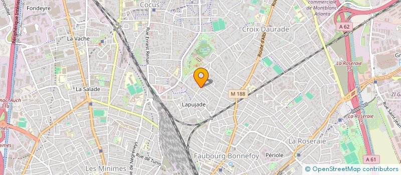 localisation de l'entreprise MONSIEUR FAOUZI HADRI à TOULOUSE