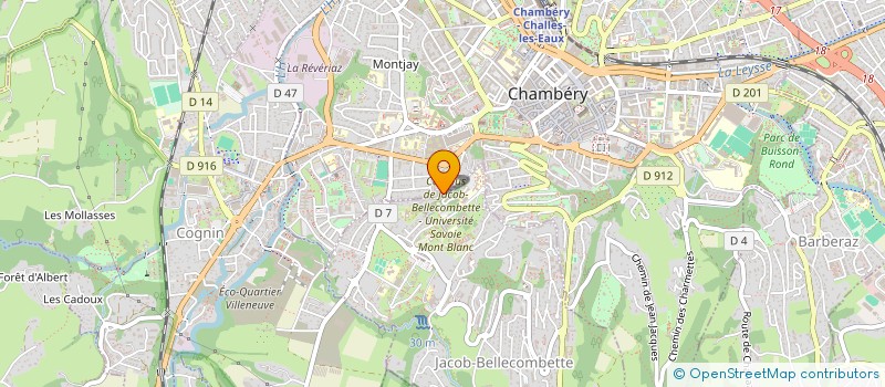 localisation de l'entreprise MONSIEUR FAOUZI HATHAT à CHAMBERY