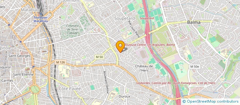 localisation de l'entreprise MONSIEUR FAOUZI HOUSSNI à TOULOUSE