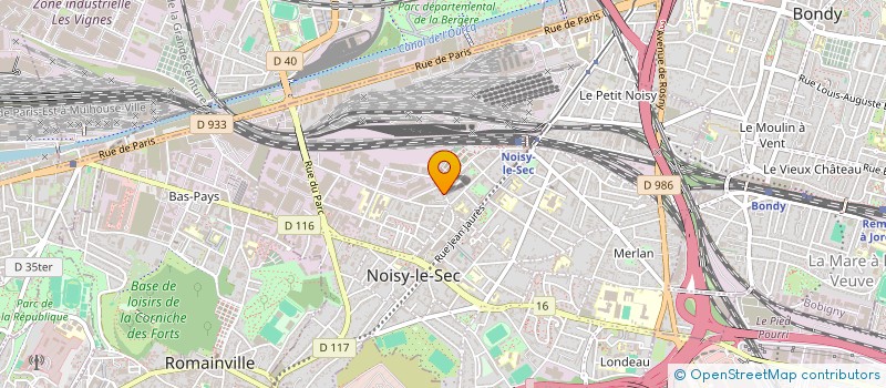 localisation de l'entreprise MONSIEUR FAOUZI IKKEN à NOISY-LE-SEC