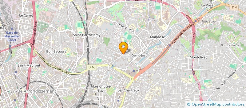 localisation de l'entreprise MONSIEUR FAOUZI JAIDANE à MARSEILLE