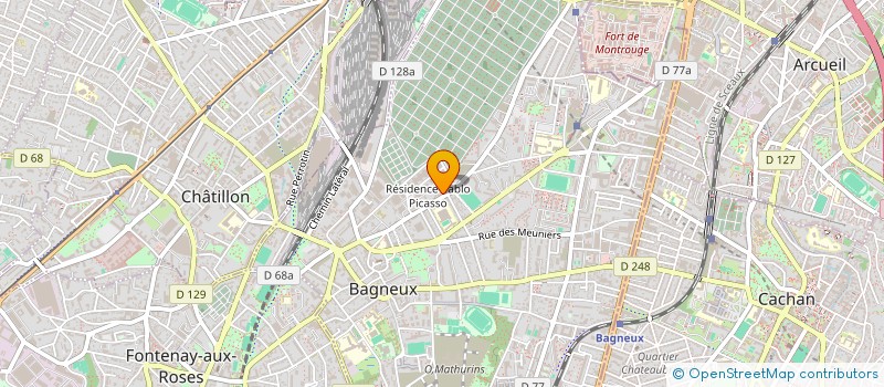 localisation de l'entreprise MONSIEUR FAOUZI KARMAOUI à BAGNEUX