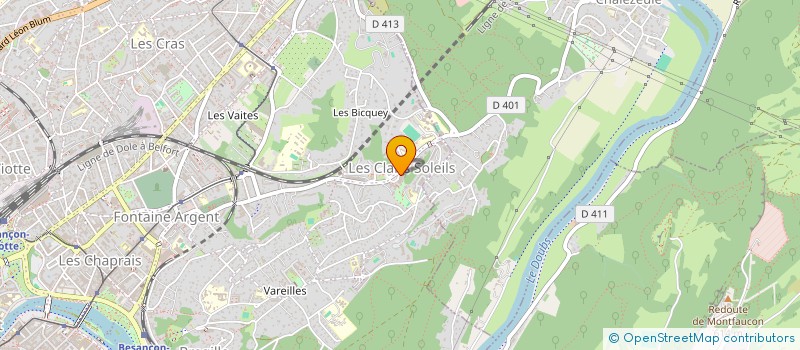 localisation de l'entreprise MONSIEUR FAOUZI LAKHAL  BESANCON