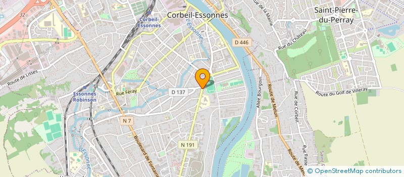 localisation de l'entreprise MONSIEUR FAOUZI LAOUARI à CORBEIL-ESSONNES