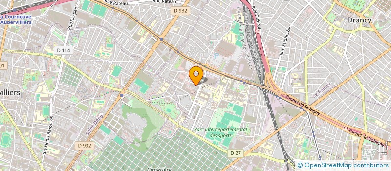 localisation de l'entreprise MONSIEUR FAOUZI MAHROUG  BOBIGNY