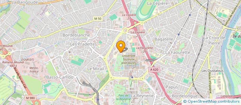 localisation de l'entreprise MONSIEUR FAOUZI MANSOURI  TOULOUSE