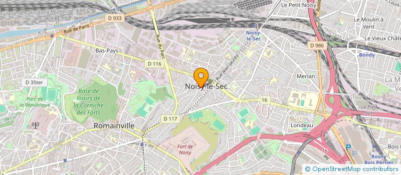 localisation de l'entreprise MONSIEUR FAOUZI MOKEDDEM à NOISY LE SEC