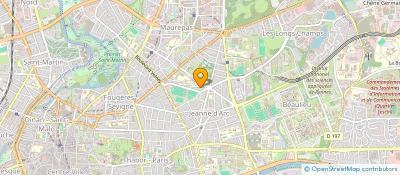 localisation de l'entreprise MONSIEUR FAOUZI REGUI  RENNES