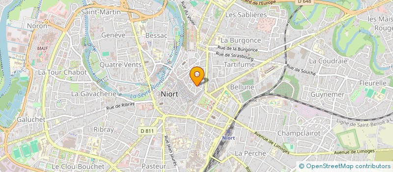 localisation de l'entreprise MONSIEUR FAOUZI SAAD à NIORT