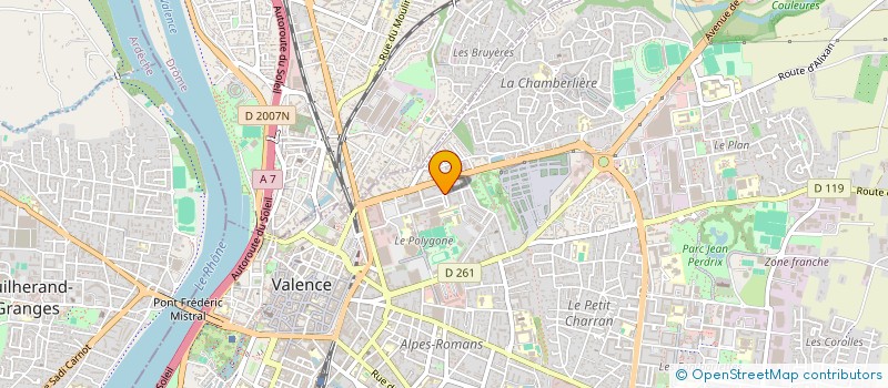 localisation de l'entreprise MONSIEUR FAOUZI SAADNIA  VALENCE