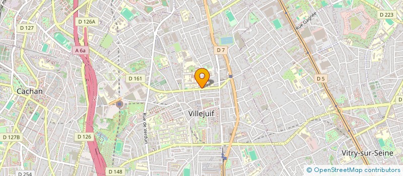 localisation de l'entreprise MONSIEUR FAOUZI SALIBA  VILLEJUIF