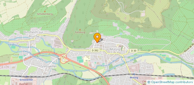 localisation de l'entreprise MONSIEUR FAOUZI STOEFFLER  MUTZIG