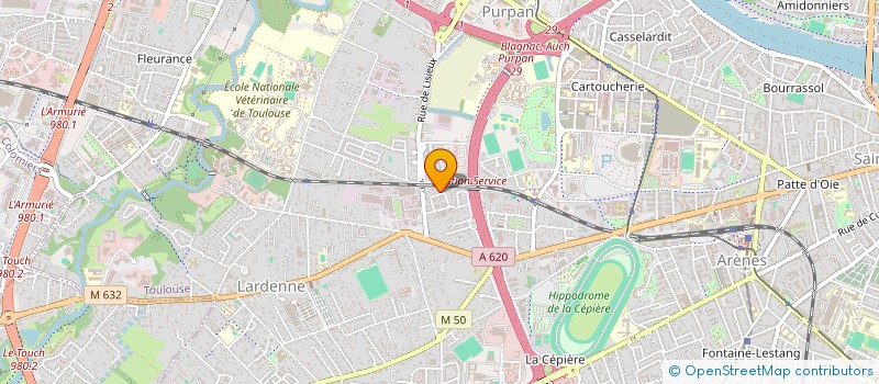 localisation de l'entreprise MONSIEUR FAOUZI TAHAR à TOULOUSE