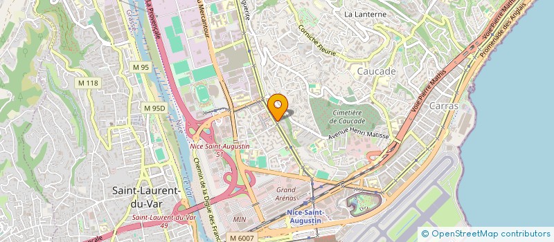 localisation de l'entreprise MONSIEUR FAOUZI TOUFALI à NICE