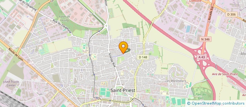 localisation de l'entreprise MONSIEUR FAOUZIE AZBAIR  SAINT-PRIEST