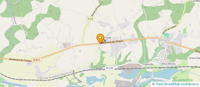 localisation de l'entreprise MONSIEUR FAOUZY ZERHOUNI  LABATUT