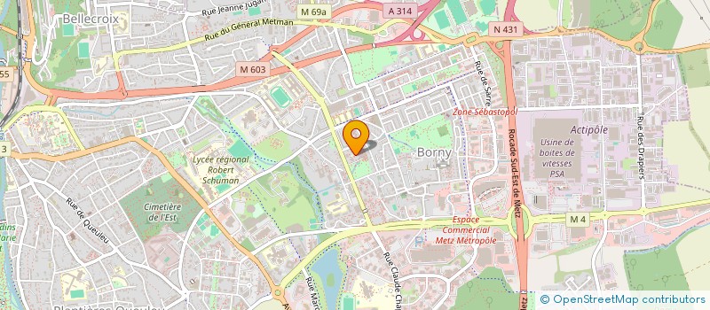 localisation de l'entreprise MONSIEUR FARA CAMARA  METZ