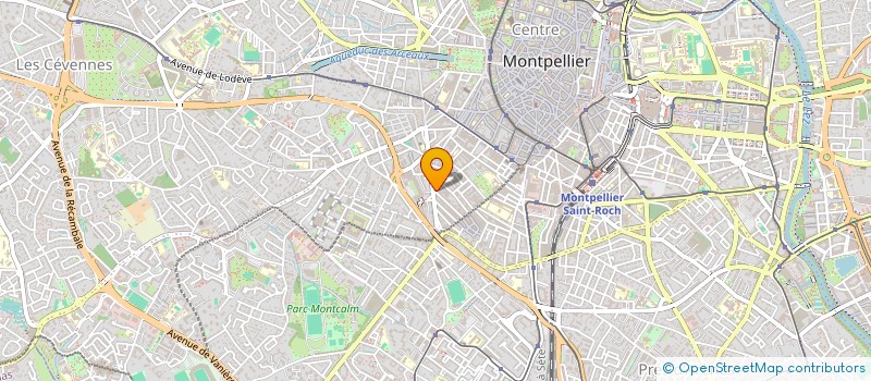 localisation de l'entreprise MONSIEUR FARABA MACALOU à MONTPELLIER