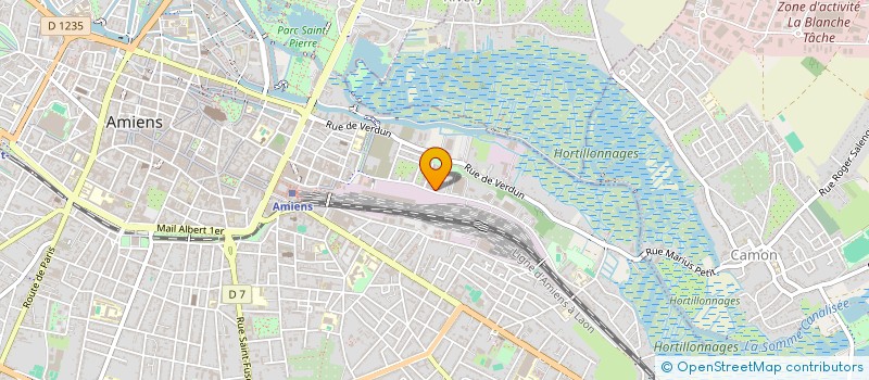 localisation de l'entreprise MONSIEUR FARAD HASHIMI  AMIENS