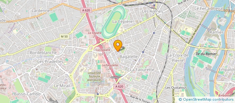 localisation de l'entreprise MONSIEUR FARAH ABDULAZIZ IBRAHIM  TOULOUSE