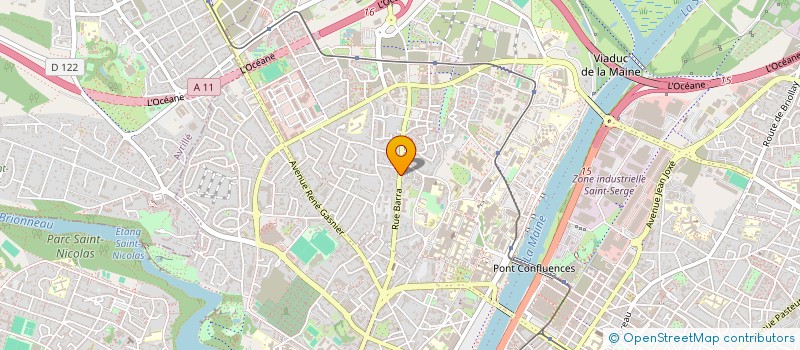 localisation de l'entreprise MONSIEUR FARAH BEN NASR  ANGERS