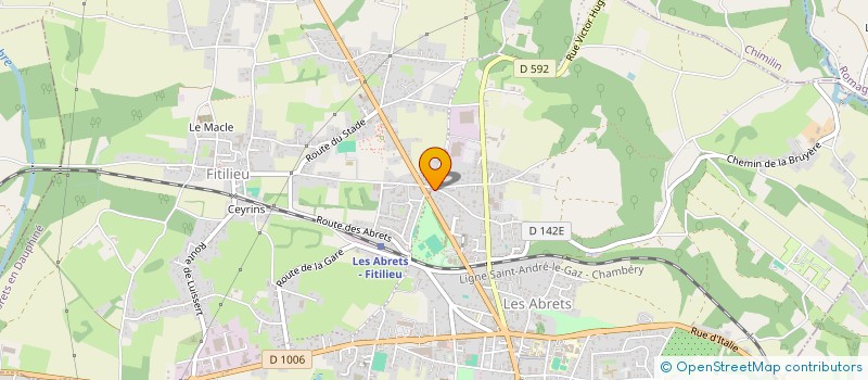 localisation de l'entreprise MONSIEUR FARAH DIMASSI à LES ABRETS EN DAUPHINE