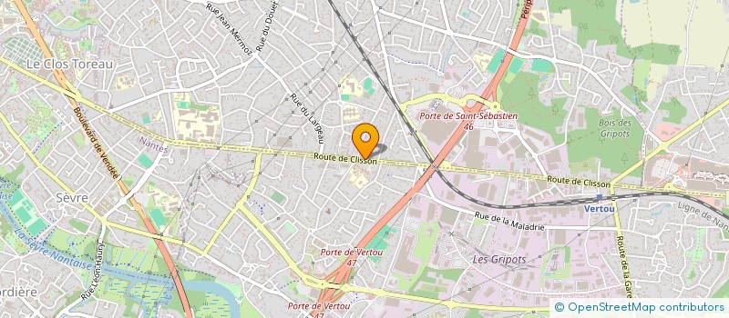 localisation de l'entreprise MONSIEUR FARAH ESMAIL ABDALLA  SAINT-SEBASTIEN-SUR-LOIRE