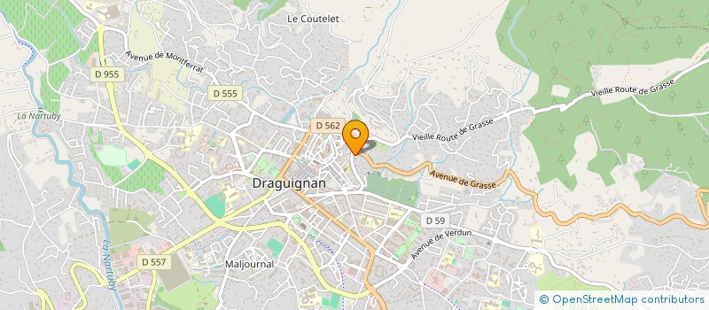 localisation de l'entreprise MONSIEUR FARAIDOON ASFAZARY  DRAGUIGNAN