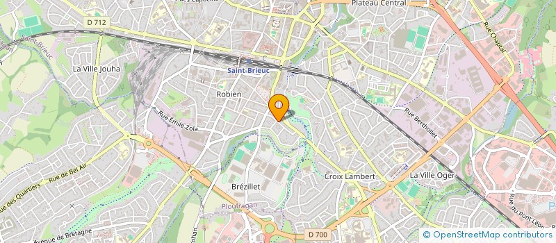 localisation de l'entreprise MONSIEUR FARAJ ALFARAJ  SAINT-BRIEUC