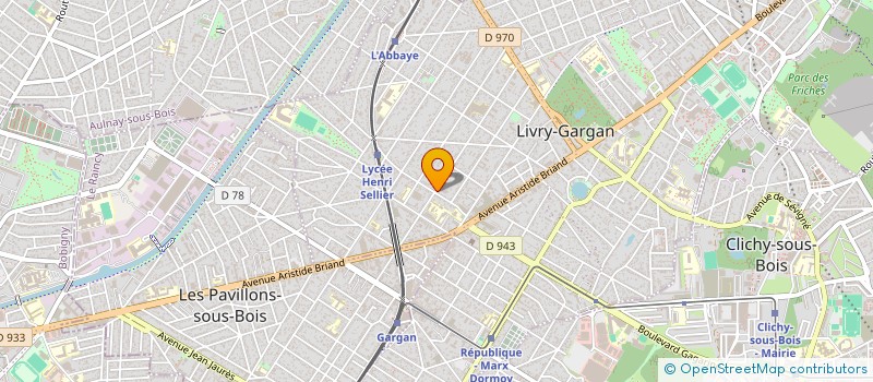 localisation de l'entreprise MONSIEUR FARAJI CHETOUANI à LIVRY-GARGAN